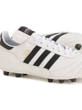 adidas Copa Mundial Soccer Cleats - Leather WHITE MADE IN GERMANY